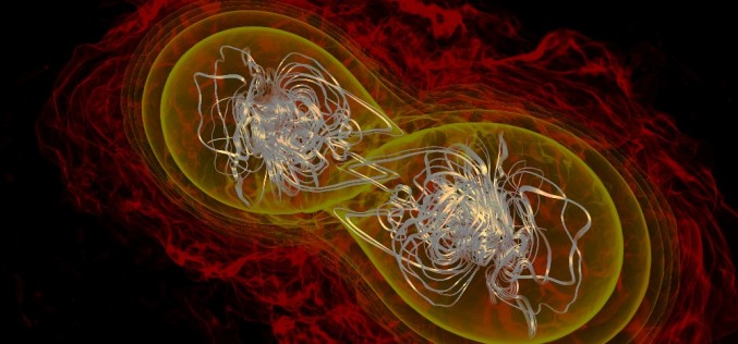 شبیه سازی دوتایی‌های ستاره‌ نوترونی مغناطیسی با توان تفکیک بالا