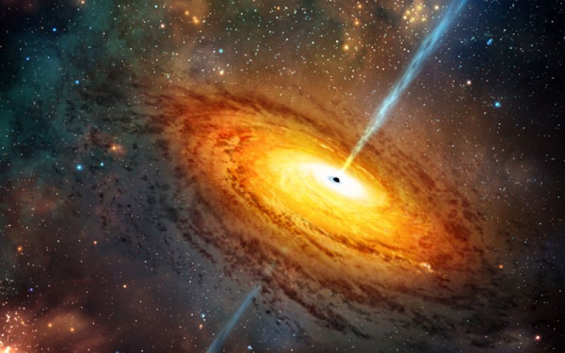 کشف یک کوازار با سیاهچاله‌ای با جرم  ۱۲ میلیارد برابر جرم خورشید در انتقال به سرخ ۶/۳