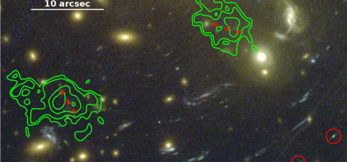 کشف حباب‌ لیمان-آلفا در اطراف کهکشانی دوردست