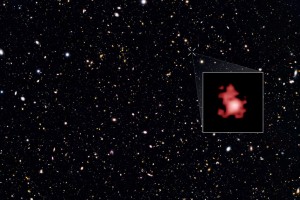 مکان کهکشان GN-z11، دورترین کهکشان تاکنون کشف‌شده.