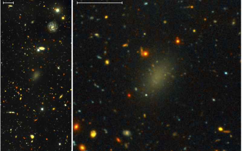 کشف اولین کهکشانِ حاوی ۹۸ درصد ماده‌ی تاریک