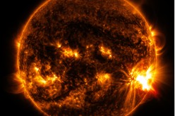 تاثیر فوران‌ها بر لکه‌های خورشیدی