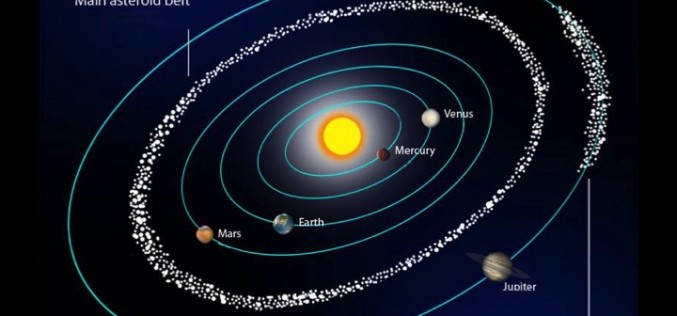 پیدایش منظومه شمسی با چشم‌اندازی از ترکیبات کمربند اصلی سیارک‌ها