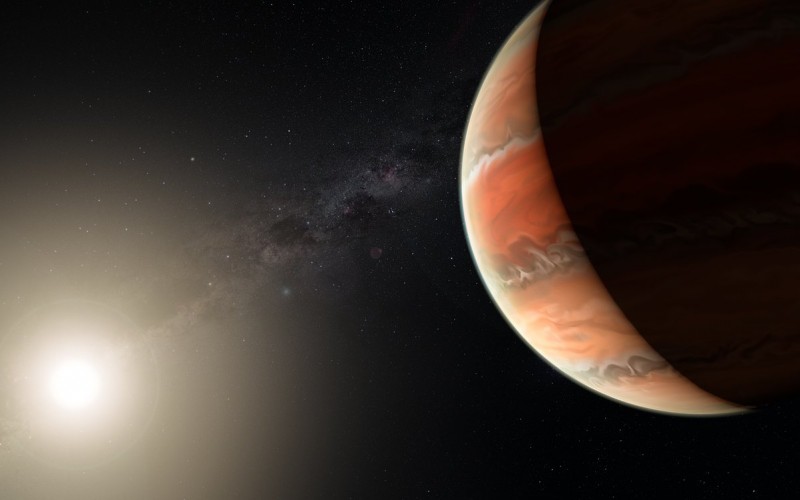 کشف اکسید تیتانیوم در جو یک سیاره‌ی فراخورشیدی