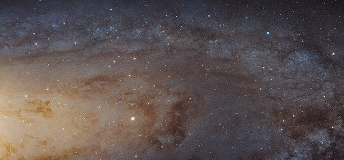 فراوانی نسبی عناصر گوناگون در برآمدگی مرکزی کهکشان آندرومدا